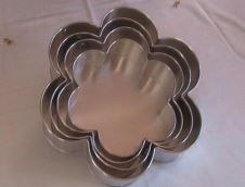 FORMA FLOR Ø29CM ALUMINIO#